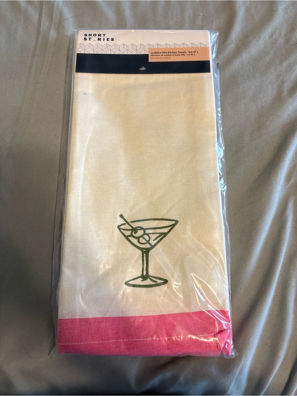 NWT Short Stories Dulce Vita Kitchen Towels